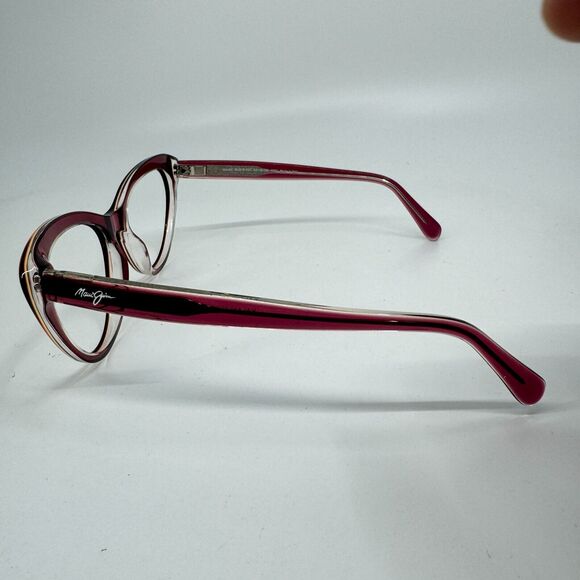 Maui Jim Italy KALANI MJ818-52C 54-19-140 Pink Crystal Sunglasses Frame H11406 - Picture 2 of 7